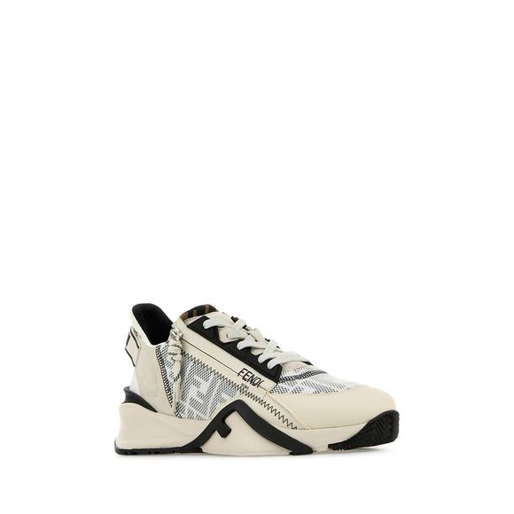 Fendi Men Multicolor Flow Sneakers - Picture 2 of 2